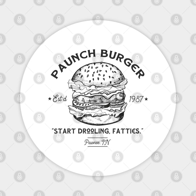 Parks and Rec - Paunch Burger Magnet by karutees